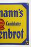 Emailleschild Bartmann