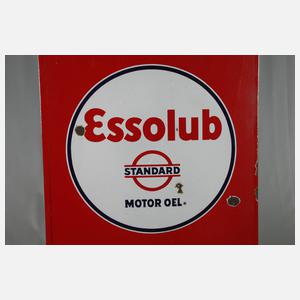Emailleschild "Essolub"