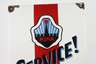 Emailleschild Moskwitsch