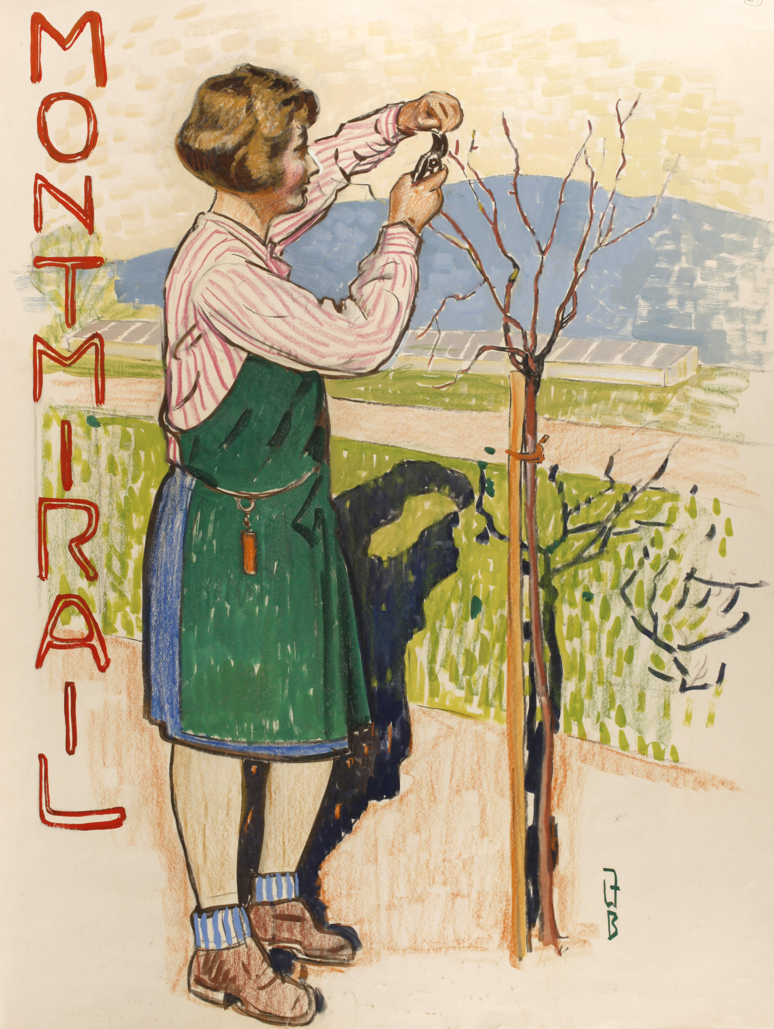 Willy Friedrich Burger, Plakatentwurf "Montmirail"