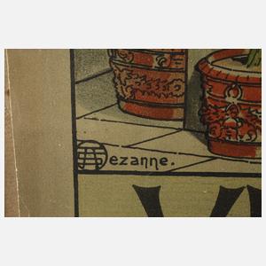 Augusto Sezanne, Ausstellungsplakat