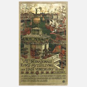 Augusto Sezanne, Ausstellungsplakat