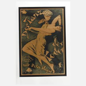 Filmplakat "Tanz des Todes",