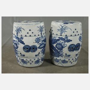 Paar Hocker