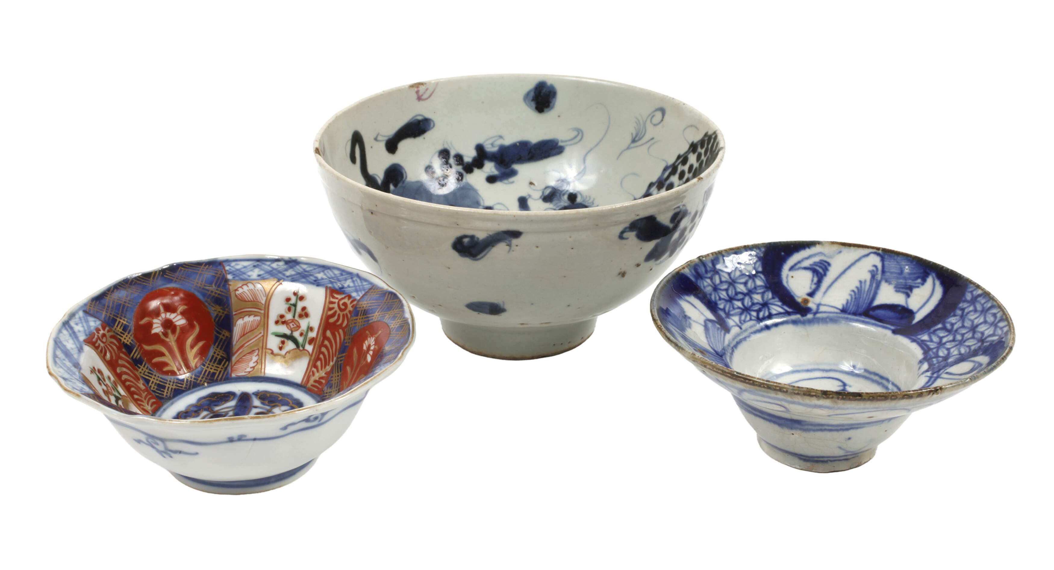 Drei Schalen China
