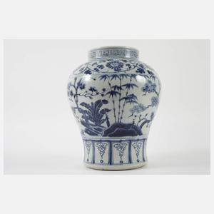 Große Balustervase