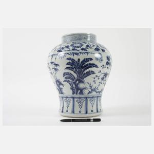 Große Balustervase
