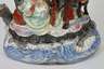 Riesige Jingdezhen-Propagandafigur „Shòulǎo mit dem Pfirsich der Unsterblichkeit“