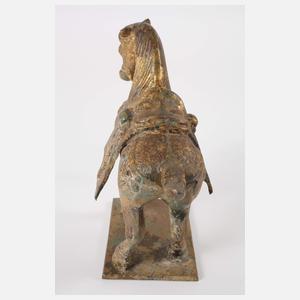 Figürliche Bronzeplastik