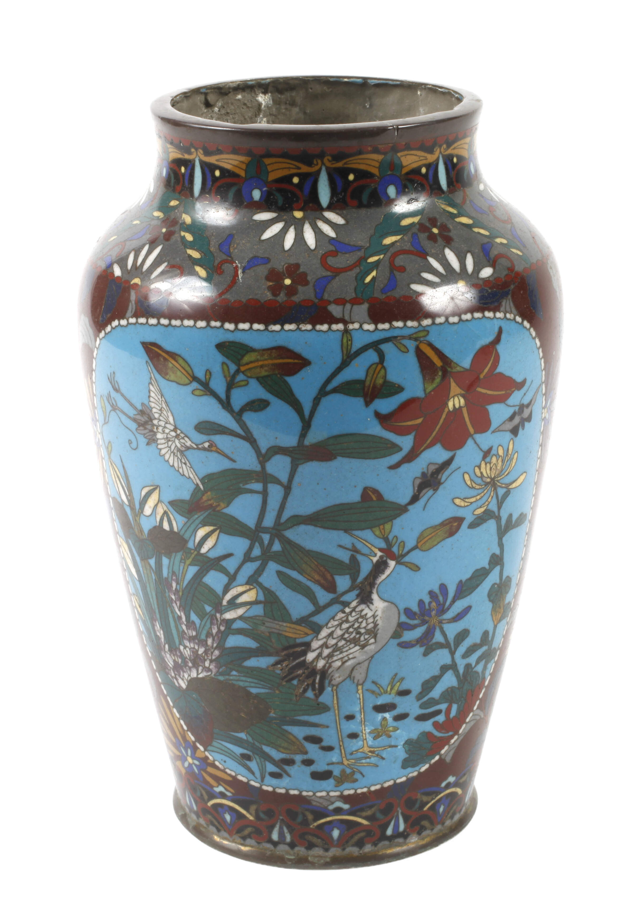 Vase Cloisonné