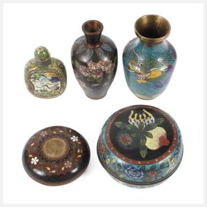 Konvolut Cloisonné