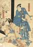 Utagawa Kunisada, Kabuki-Szene