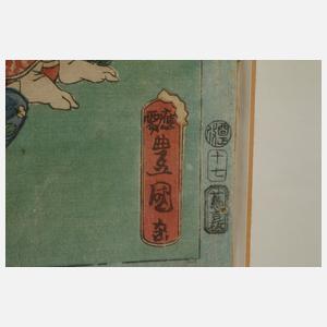 Utagawa Kunisada, Yatsuhashi
