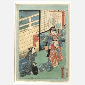 Utagawa Kunisada, Yatsuhashi