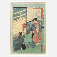 Utagawa Kunisada, Yatsuhashi111
