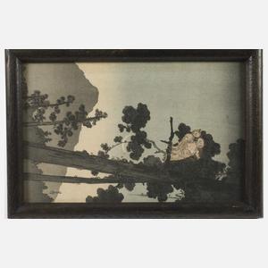 Yoshimoto Gesso, Zwei Farbholzschnitte