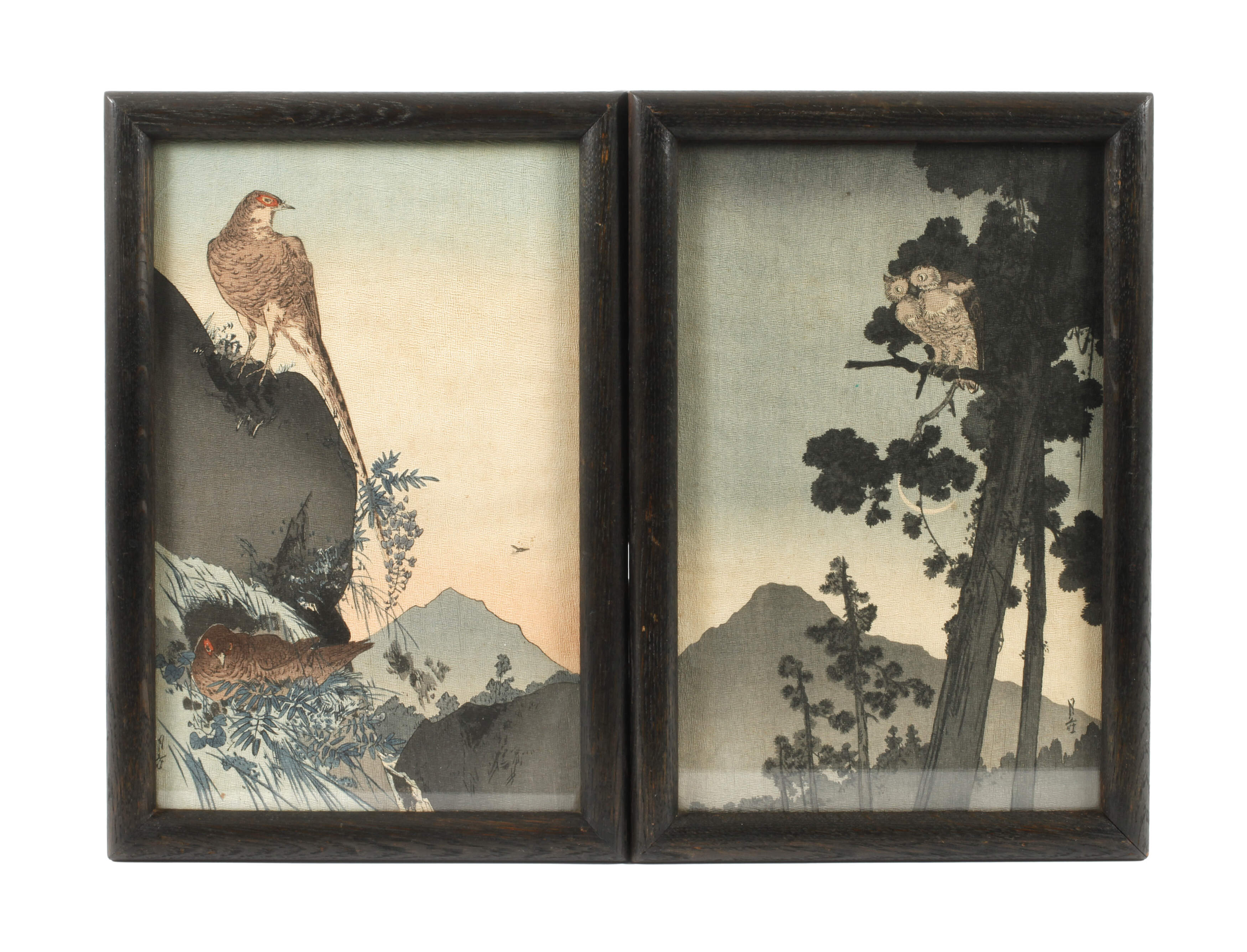 Yoshimoto Gesso, Zwei Farbholzschnitte