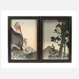 Yoshimoto Gesso, Zwei Farbholzschnitte