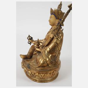 Bronzeplastik Padmasambhava