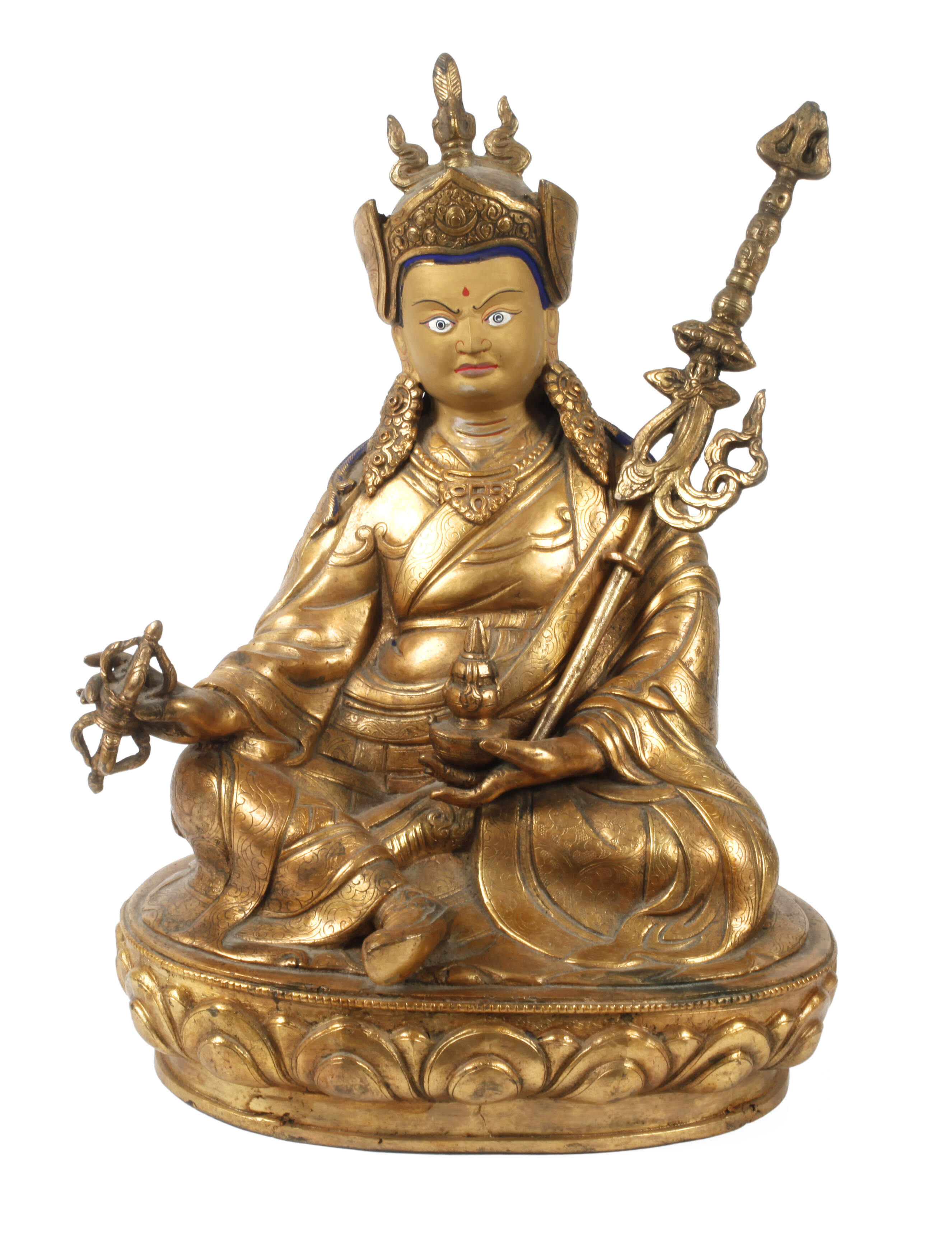 Bronzeplastik Padmasambhava