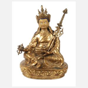 Bronzeplastik Padmasambhava