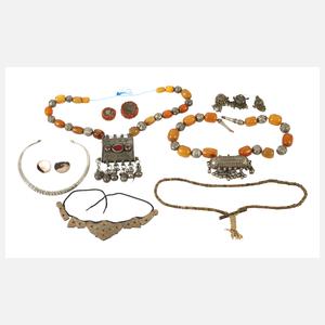 Konvolut Berber- und Folkloreschmuck