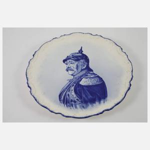 Großer Wandteller Otto von Bismarck