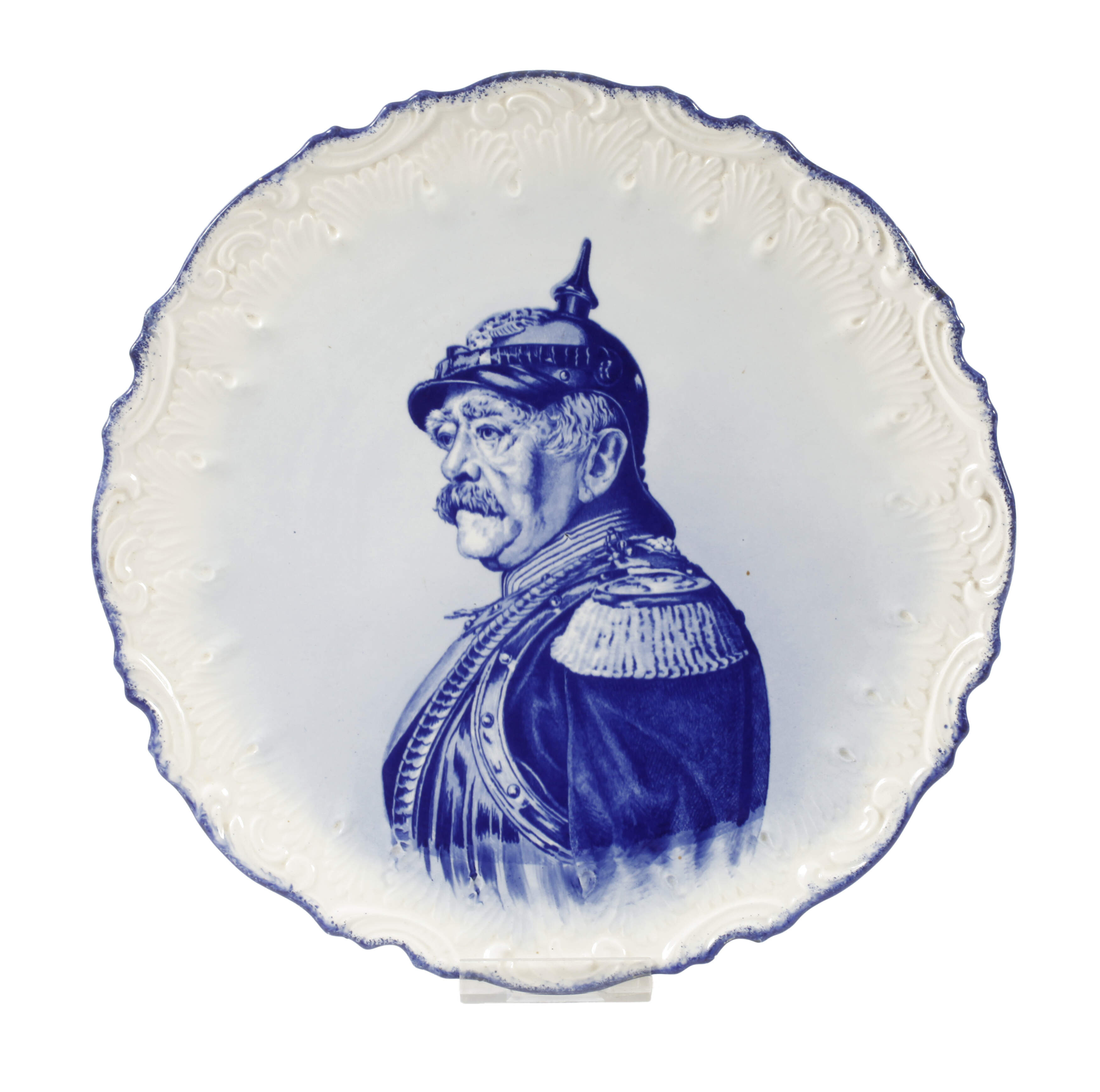 Großer Wandteller Otto von Bismarck