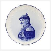 Großer Wandteller Otto von Bismarck111