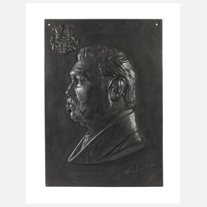 Reliefplatte Paul von Hindenburg