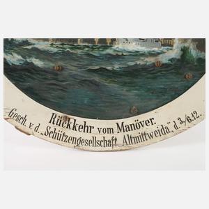 Schützenscheibe Marine