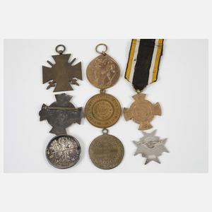 Konvolut Orden Kaiserreich und 1. Weltkrieg