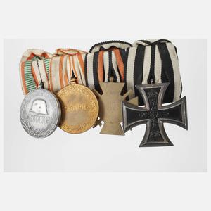 Ordensspange 1. Weltkrieg und Marianerkreuz 1871