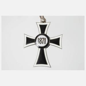 Ordensspange 1. Weltkrieg und Marianerkreuz 1871