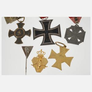 Konvolut Orden Kaiserreich und 1. Weltkrieg