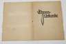 Ehrenurkunde an Graf Felix von Luckner