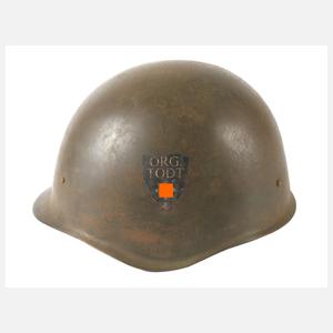 Russischer Beutehelm, Organisation Todt