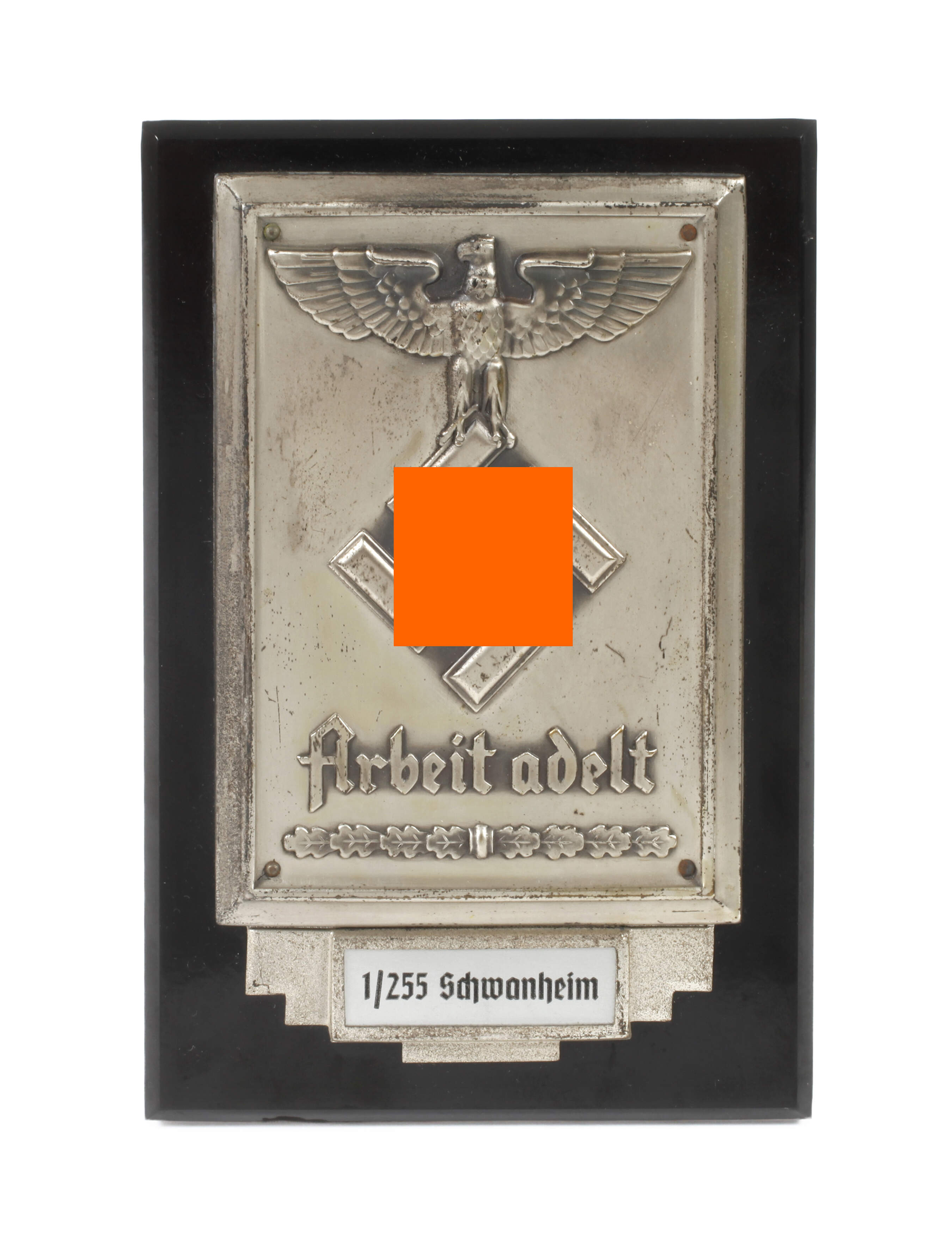Erinnerungsplakette Reichsarbeitsdienst