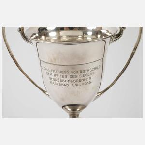 Silber Reiterpokal Alfons von Rothschild