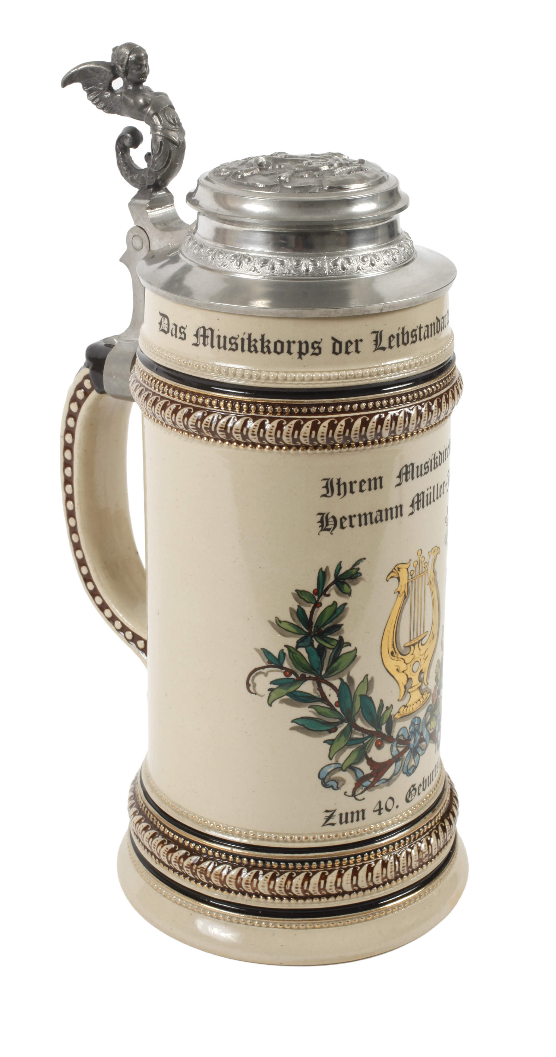 Andenkenkrug Musikkorps 3. Reich