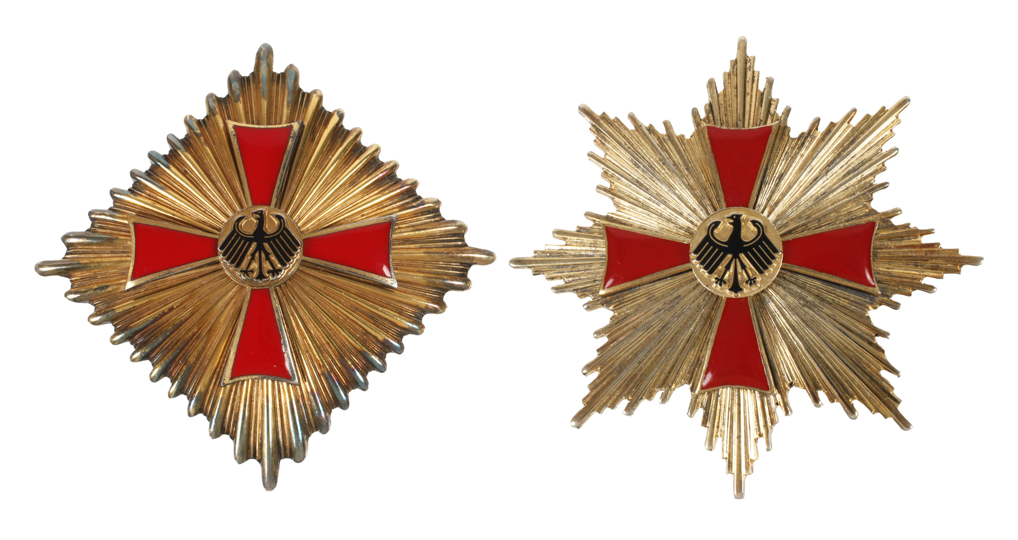 Zweimal Bruststern zum Bundesverdienstkreuz