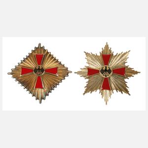 Zweimal Bruststern zum Bundesverdienstkreuz
