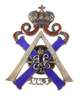 Abzeichen des Ismailowski-Regiments