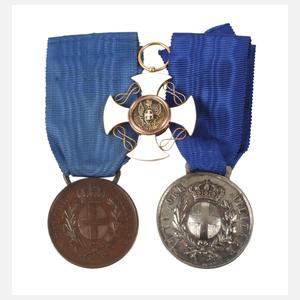 Konvolut Orden Italien