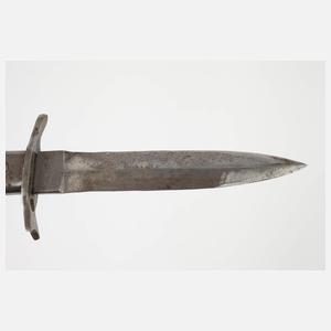 Grabendolch als Bajonett 1. Weltkrieg