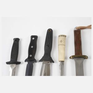Konvolut Messer