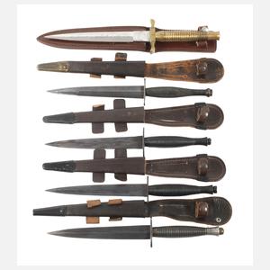 Konvolut Fairbairn-Sykes Kampfmesser