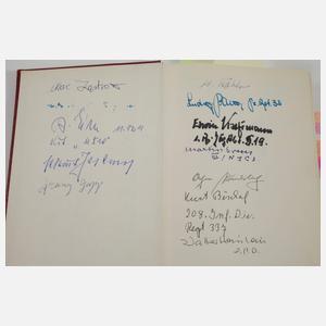 Konvolut Ritterkreuzträger Autographen