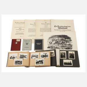 Dienstzeitalben, Urkunden und Papiere 2. Weltkrieg