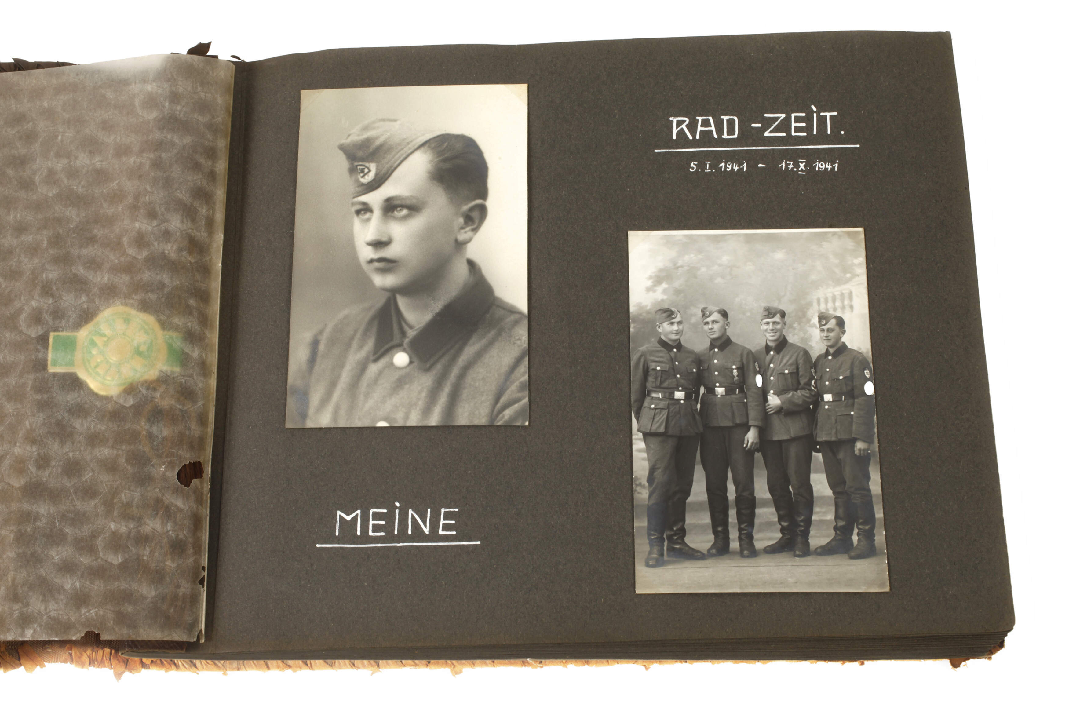 Dienstzeitalbum Reichsarbeitsdienst und Westfront